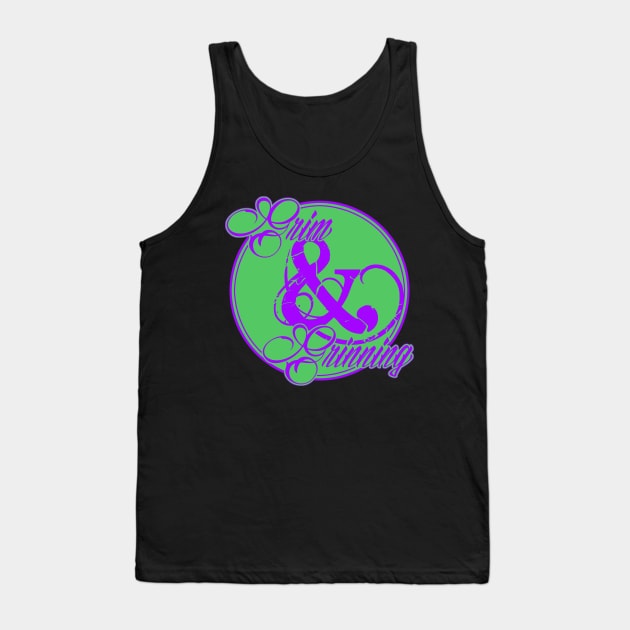 Grim & Grinning Tank Top by crowjandesigns